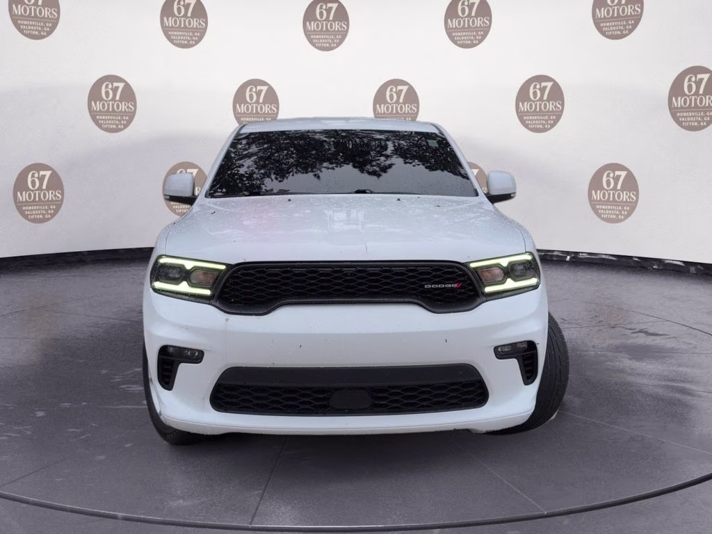 2022 White Knuckle Clearcoat Dodge Durango GT Plus AWD SUV