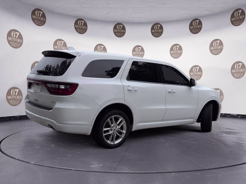 2022 White Knuckle Clearcoat Dodge Durango GT Plus AWD SUV