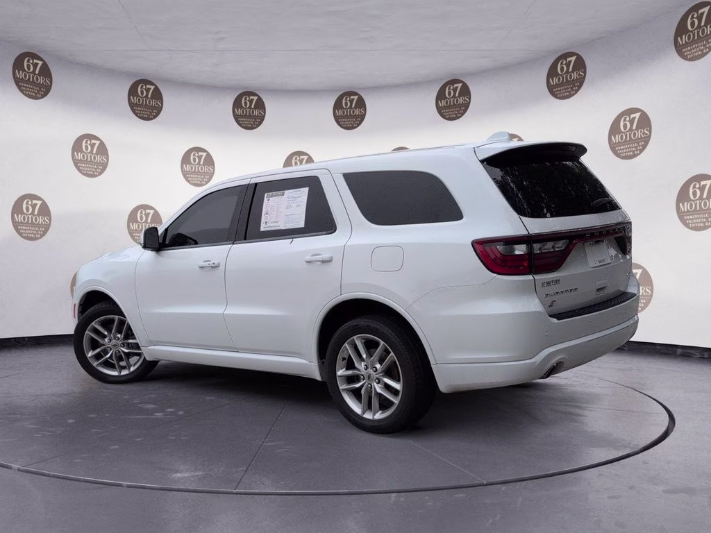 2022 White Knuckle Clearcoat Dodge Durango GT Plus AWD SUV