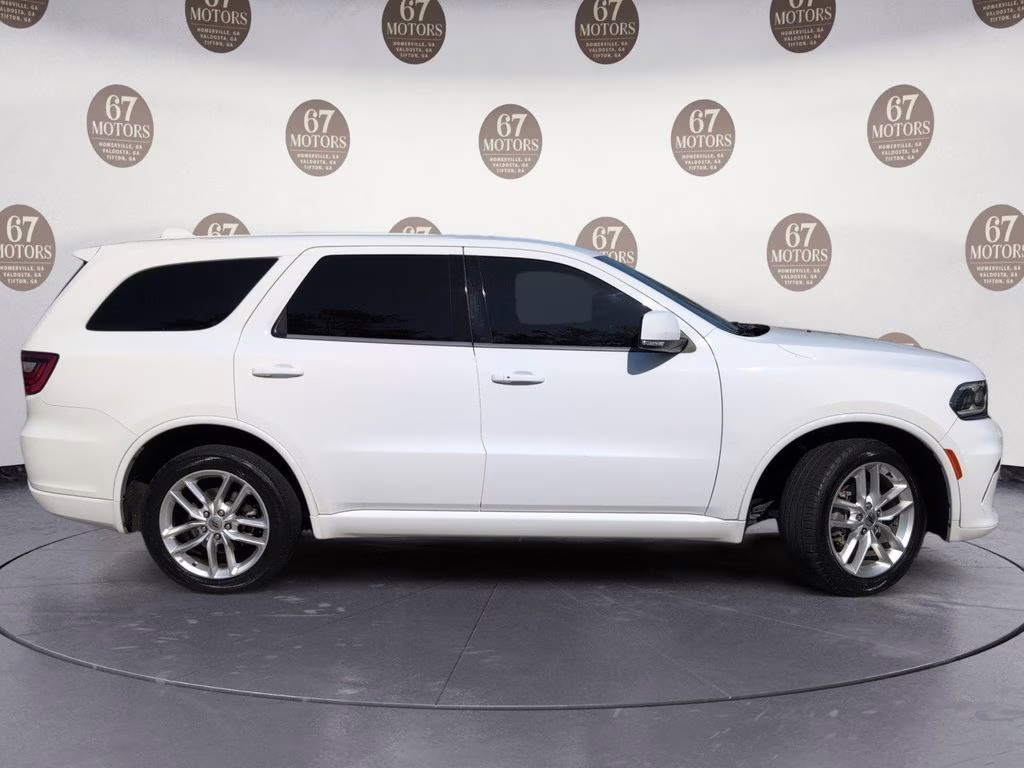 2022 White Knuckle Clearcoat Dodge Durango GT Plus AWD SUV