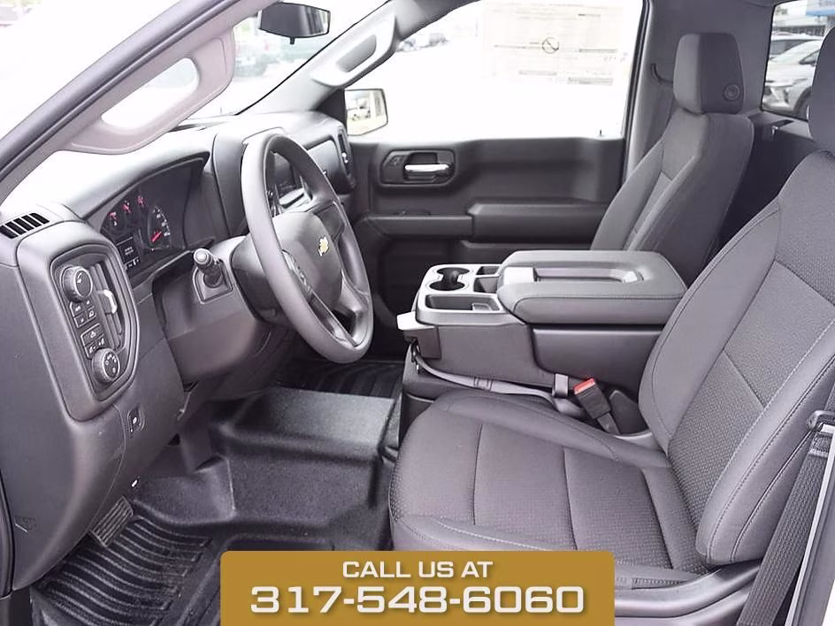 2026 Summit White Chevrolet Silverado 1500 WT 4X4 Truck