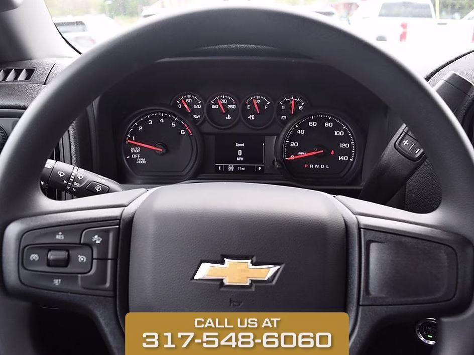 2026 Summit White Chevrolet Silverado 1500 WT 4X4 Truck