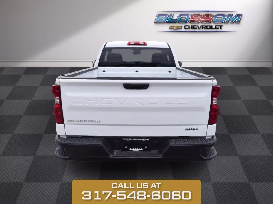 2026 Summit White Chevrolet Silverado 1500 WT 4X4 Truck