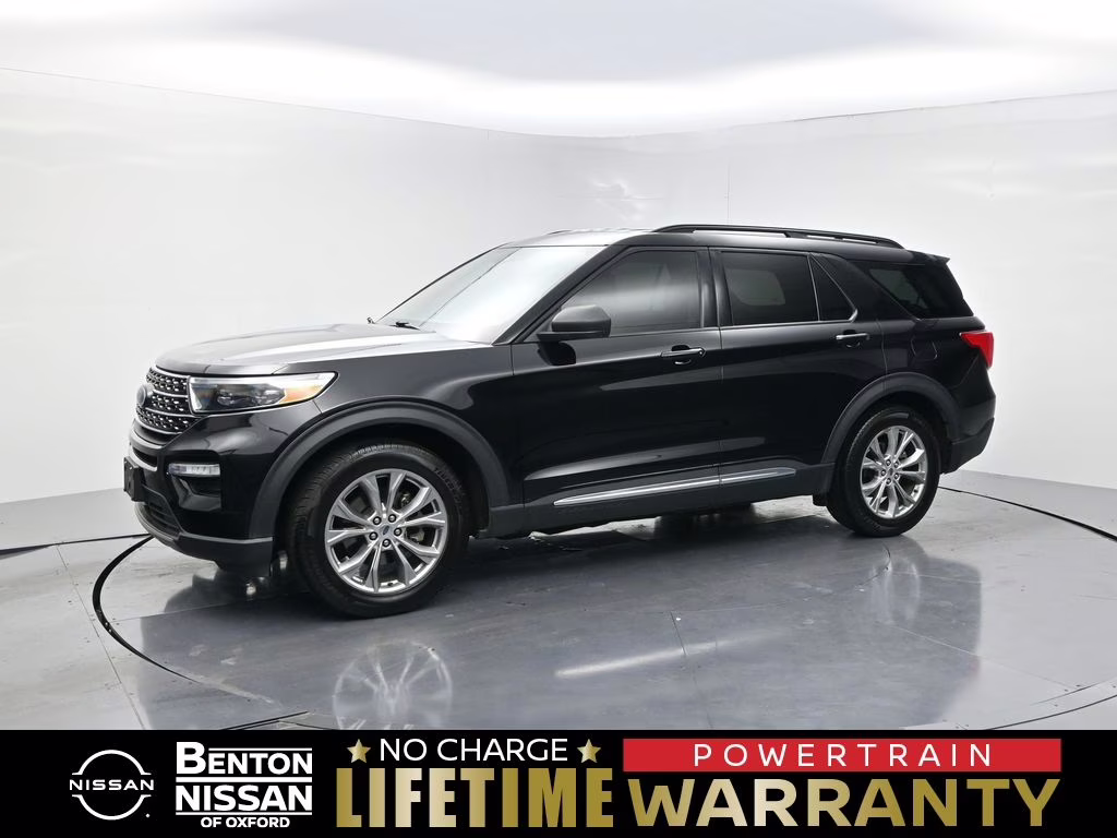 2022 Black Metallic Ford Explorer XLT RWD SUV