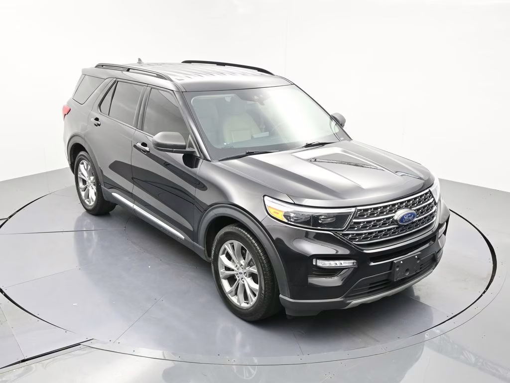 2022 Black Metallic Ford Explorer XLT RWD SUV
