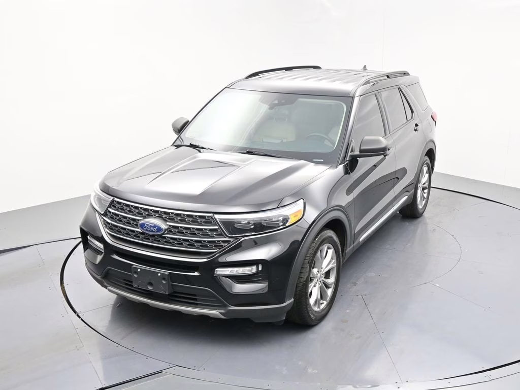 2022 Black Metallic Ford Explorer XLT RWD SUV