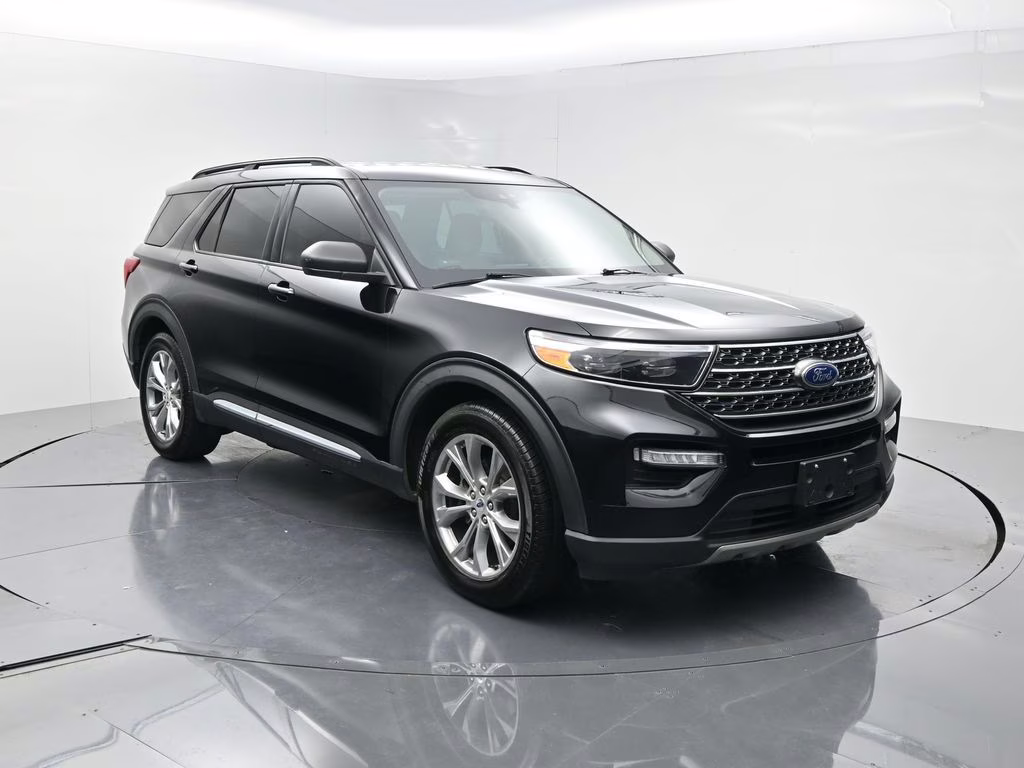 2022 Black Metallic Ford Explorer XLT RWD SUV