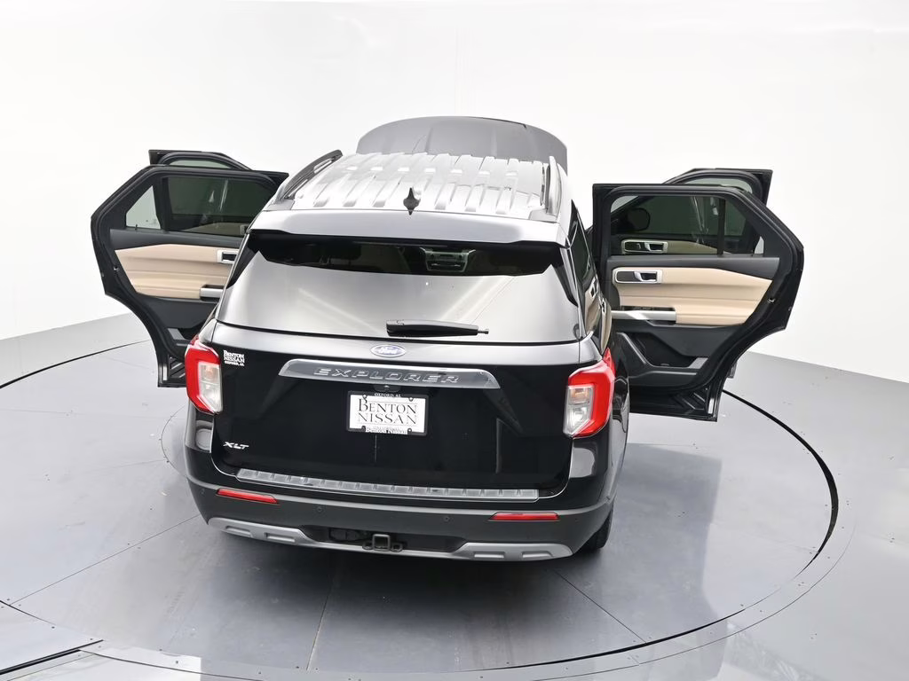 2022 Black Metallic Ford Explorer XLT RWD SUV