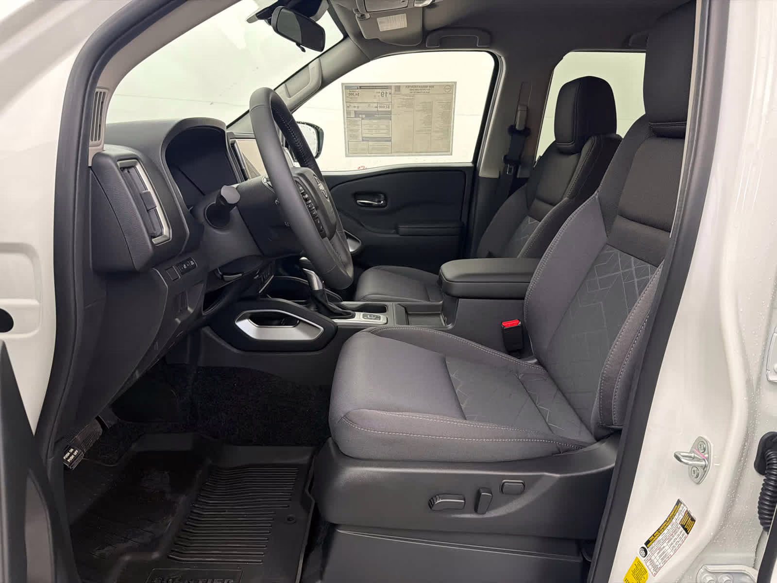 2026 Glacier White Nissan Frontier SV 4X4 Truck