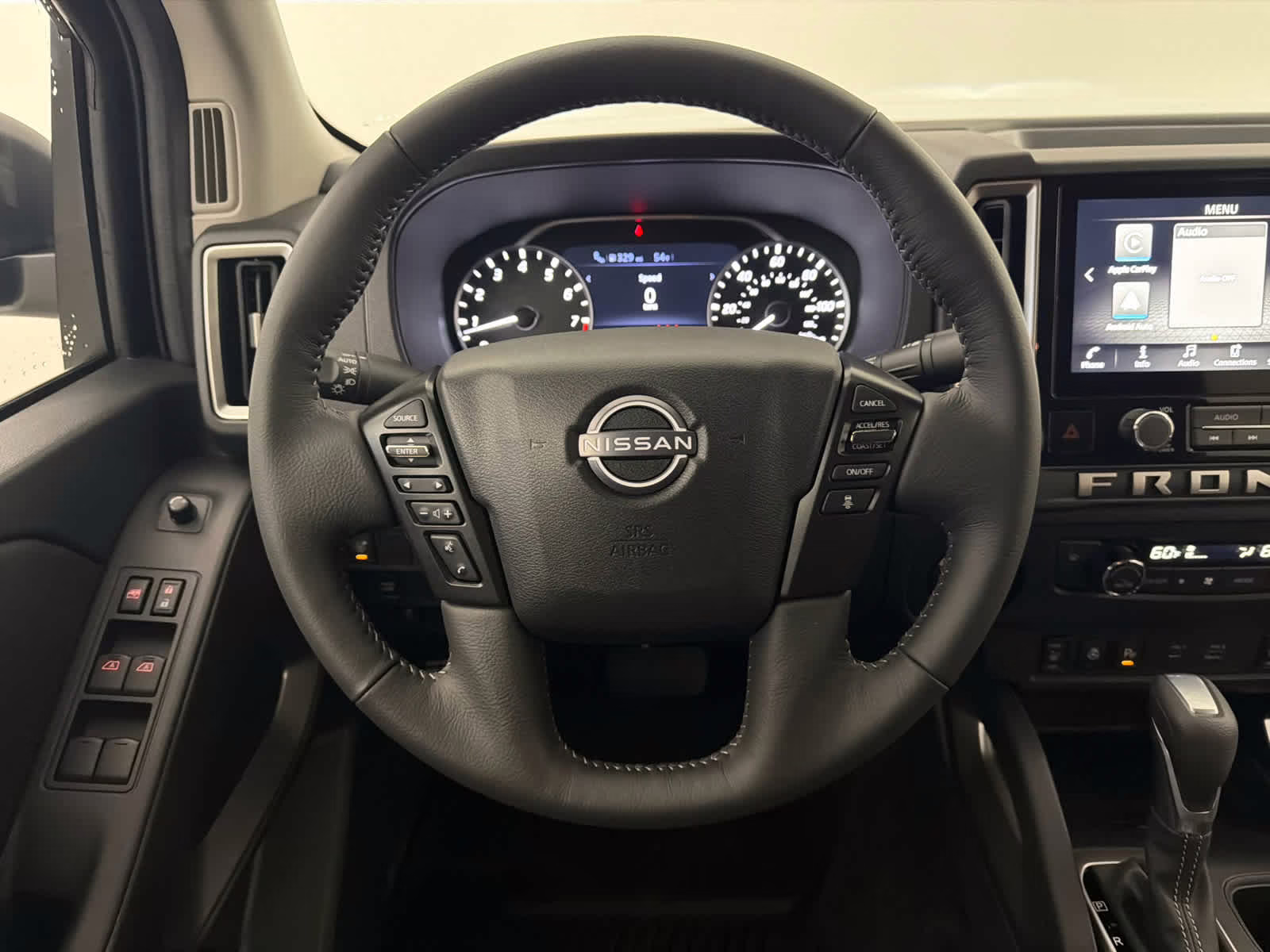 2026 Glacier White Nissan Frontier SV 4X4 Truck