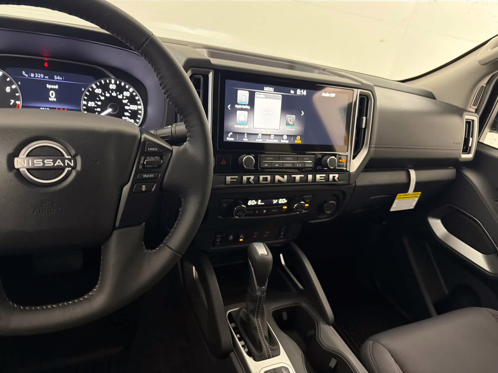 2026 Glacier White Nissan Frontier SV 4X4 Truck