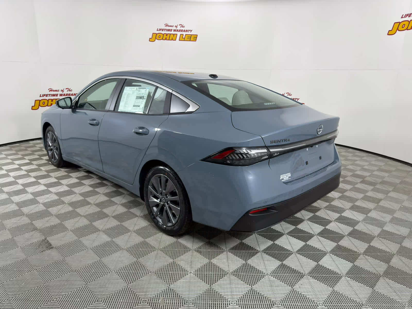 2026 Atlantic Gray Metallic Nissan Sentra SL FWD Sedan