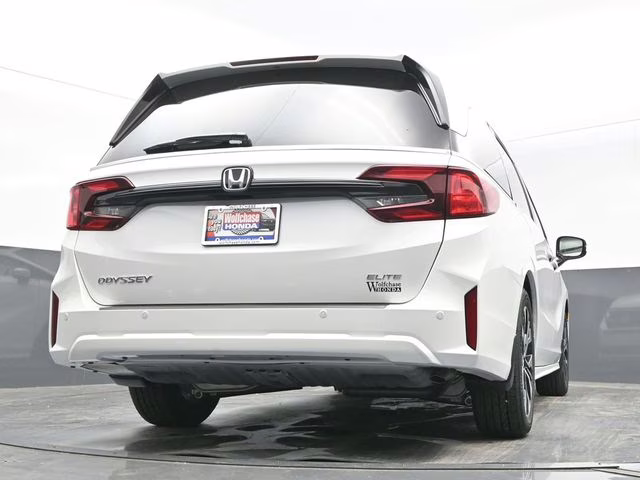 2026 Platinum White Pearl Honda Odyssey Elite FWD Van
