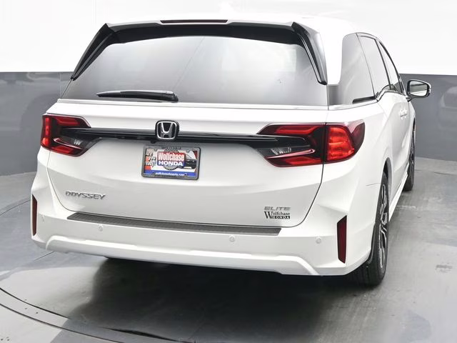 2026 Platinum White Pearl Honda Odyssey Elite FWD Van
