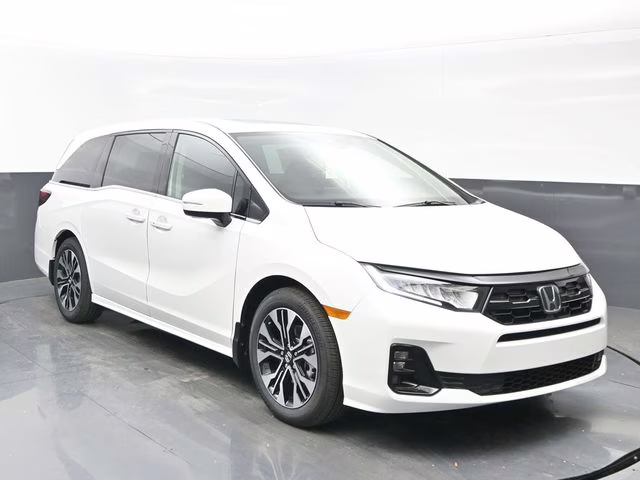 2026 Platinum White Pearl Honda Odyssey Elite FWD Van