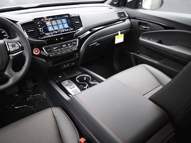 2026 Platinum White Pearl Honda Ridgeline Black Edition AWD Truck