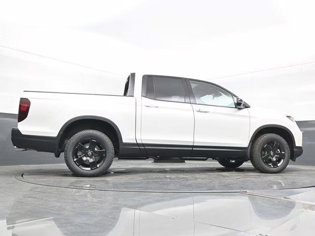 2026 Platinum White Pearl Honda Ridgeline Black Edition AWD Truck
