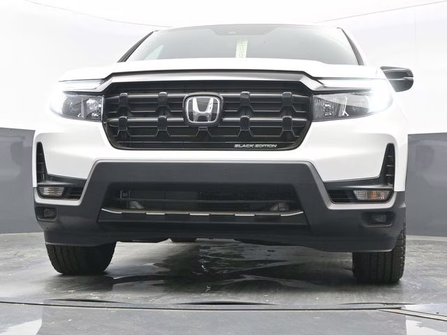 2026 Platinum White Pearl Honda Ridgeline Black Edition AWD Truck