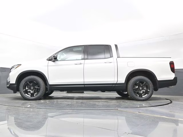 2026 Platinum White Pearl Honda Ridgeline Black Edition AWD Truck
