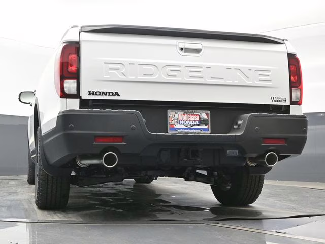 2026 Platinum White Pearl Honda Ridgeline Black Edition AWD Truck