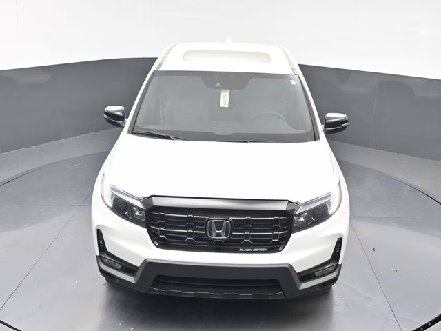 2026 Platinum White Pearl Honda Ridgeline Black Edition AWD Truck