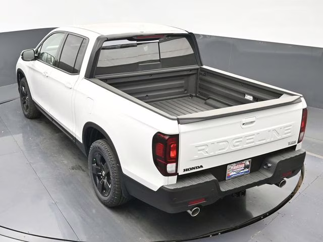 2026 Platinum White Pearl Honda Ridgeline Black Edition AWD Truck