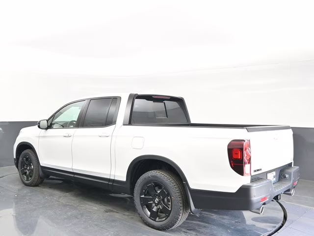2026 Platinum White Pearl Honda Ridgeline Black Edition AWD Truck