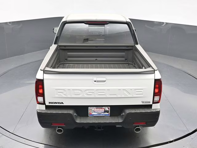 2026 Platinum White Pearl Honda Ridgeline Black Edition AWD Truck