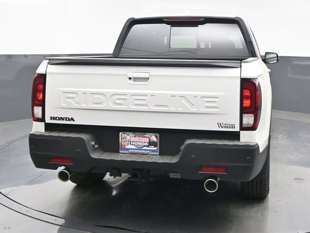 2026 Platinum White Pearl Honda Ridgeline Black Edition AWD Truck