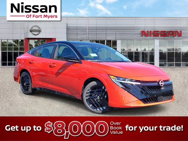 2026 Super Black Nissan Sentra SR FWD Sedan