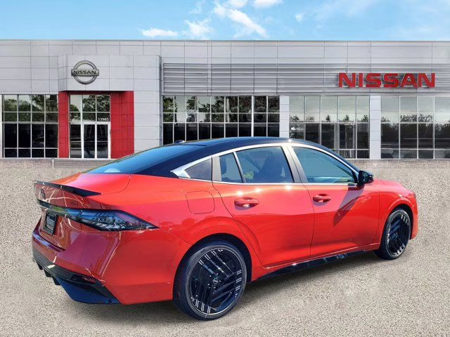2026 Energetic Ember/Super Blk Nissan Sentra SR FWD Sedan