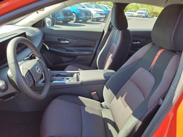 2026 Energetic Ember/Super Blk Nissan Sentra SR FWD Sedan