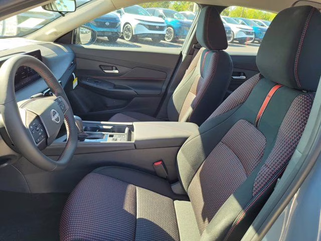 2026 Atlantic Gray/Super Black Nissan Sentra SR FWD Sedan