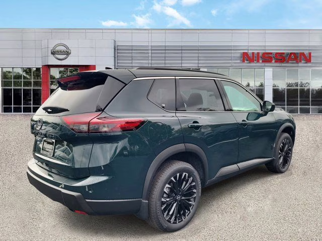 2026 Obsidian Green Nissan Rogue Dark Armor FWD SUV