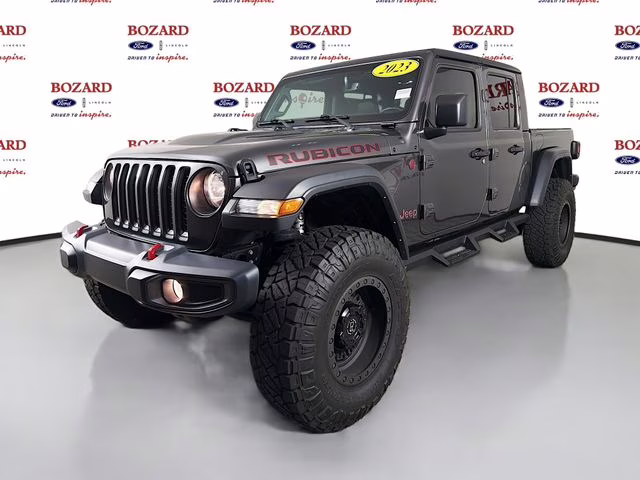 2023 Granite Crystal Metallic Clearcoat Jeep Gladiator Rubicon 4X4 Truck