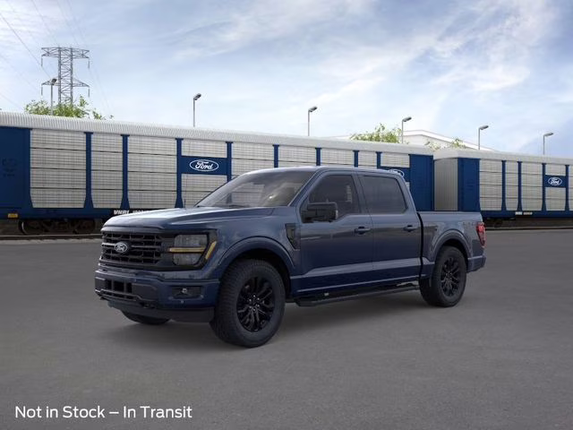 2026 Antimatter Blue Metallic Ford F-150 XLT 4X4 Truck