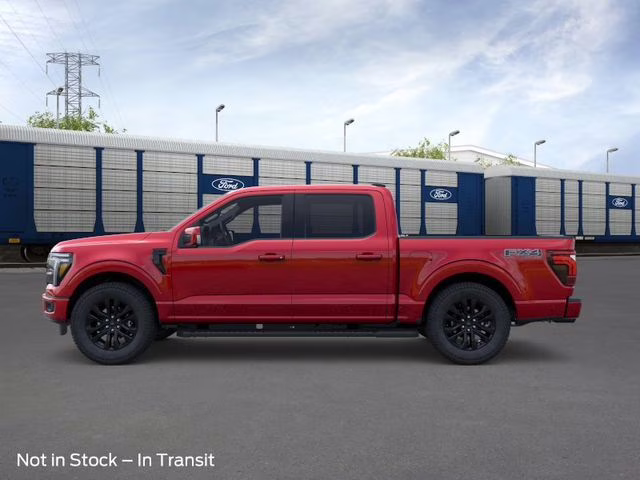 2026 Ruby Red Metallic Tinted Clearcoat Ford F-150 Lariat 4X4 Truck