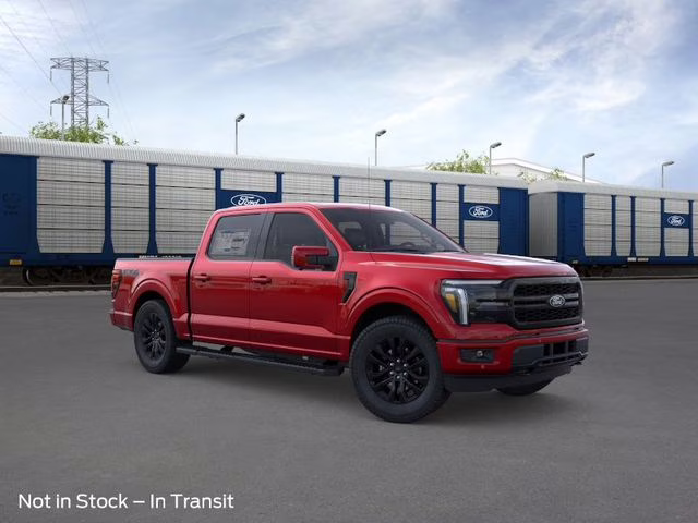 2026 Ruby Red Metallic Tinted Clearcoat Ford F-150 Lariat 4X4 Truck