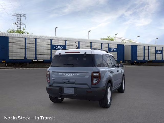 2026 Azure Gray Metallic Tri-Coat Ford Bronco Sport Heritage 4X4 SUV