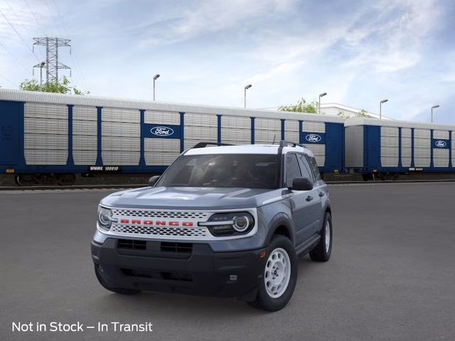 2026 Azure Gray Metallic Tri-Coat Ford Bronco Sport Heritage 4X4 SUV