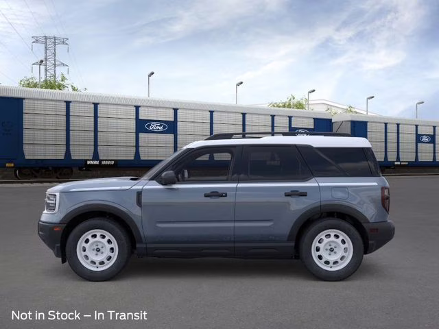 2026 Azure Gray Metallic Tri-Coat Ford Bronco Sport Heritage 4X4 SUV