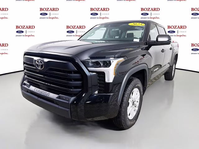 2023 Midnight Black Metallic Toyota Tundra SR5 4X4 Truck