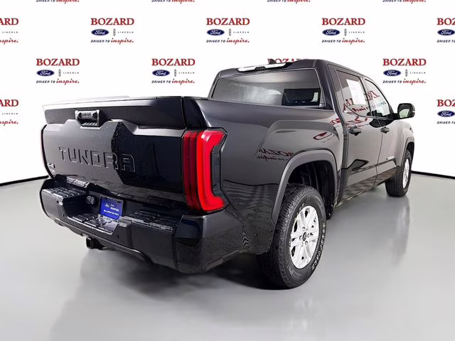 2023 Midnight Black Metallic Toyota Tundra SR5 4X4 Truck