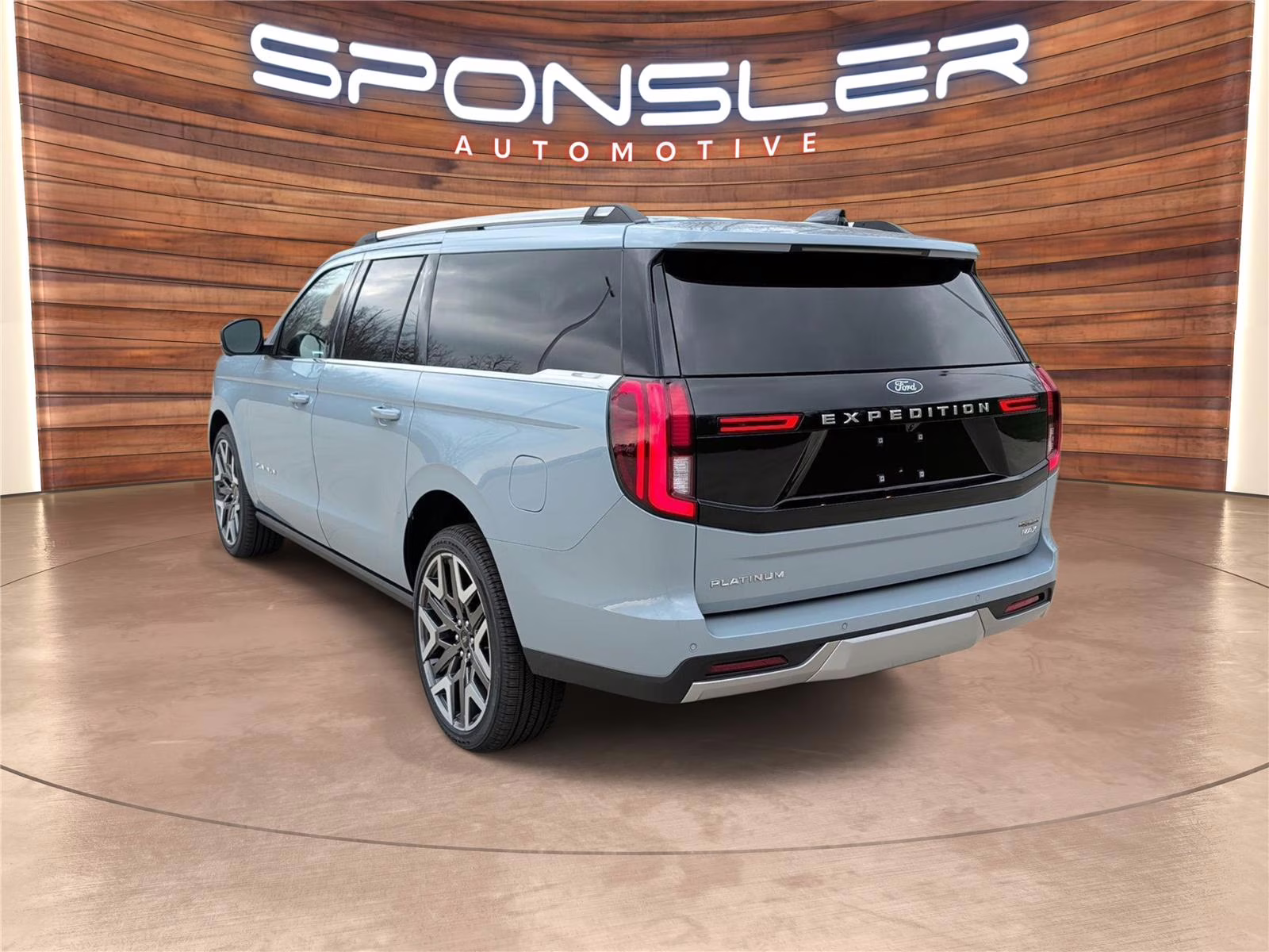 2026 Glacier Gray Metallic Tri-Coat Ford Expedition Max Platinum 4X4 SUV