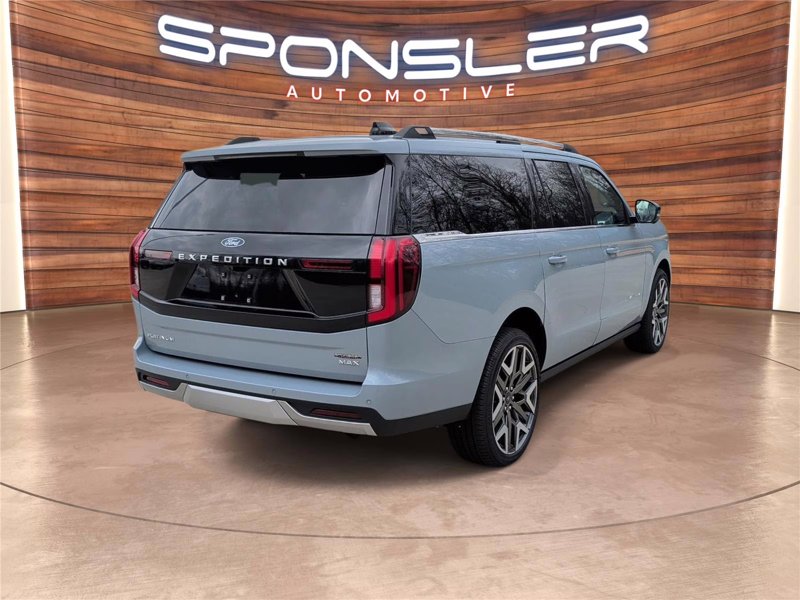 2026 Glacier Gray Metallic Tri-Coat Ford Expedition Max Platinum 4X4 SUV