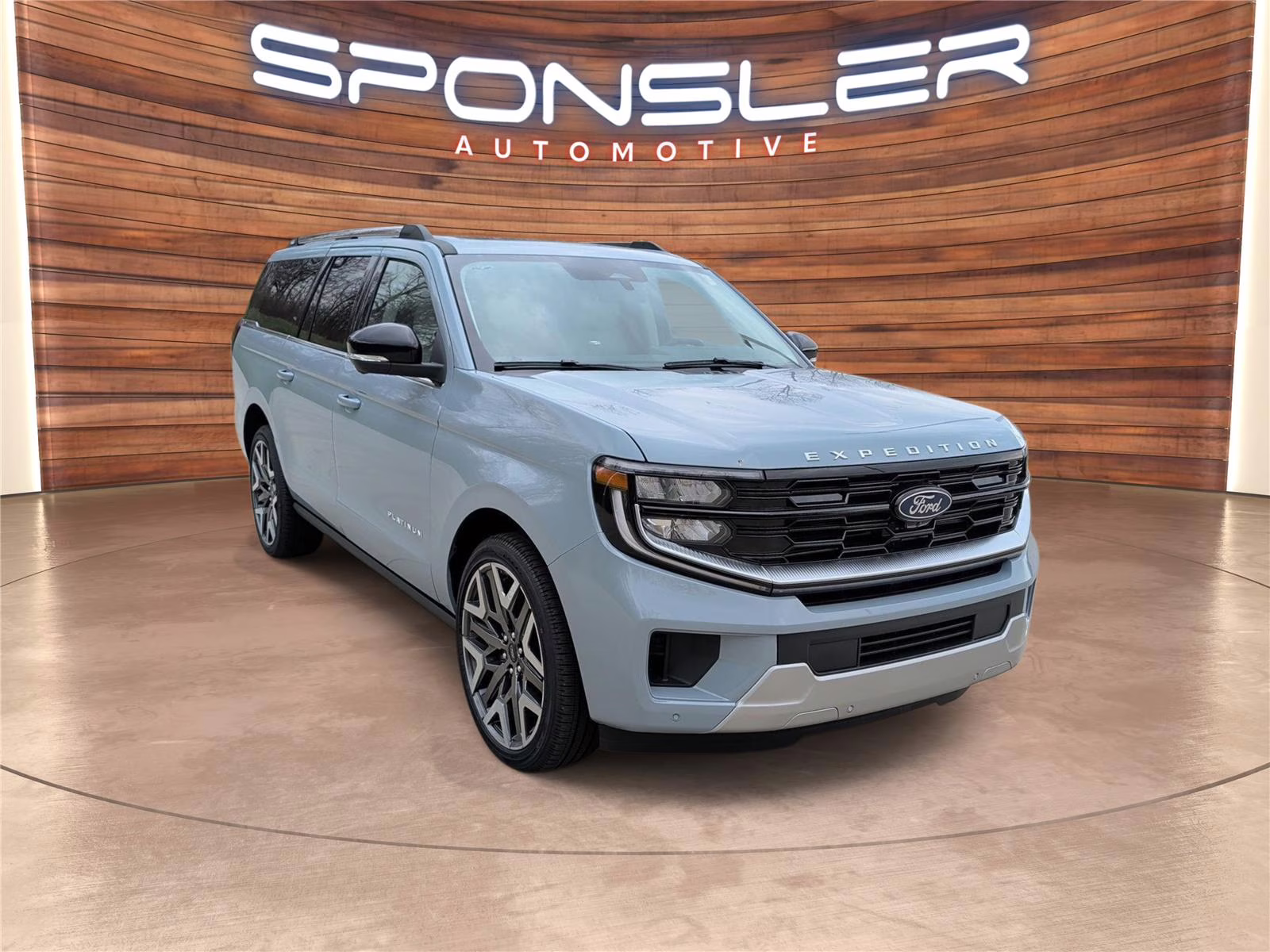 2026 Glacier Gray Metallic Tri-Coat Ford Expedition Max Platinum 4X4 SUV