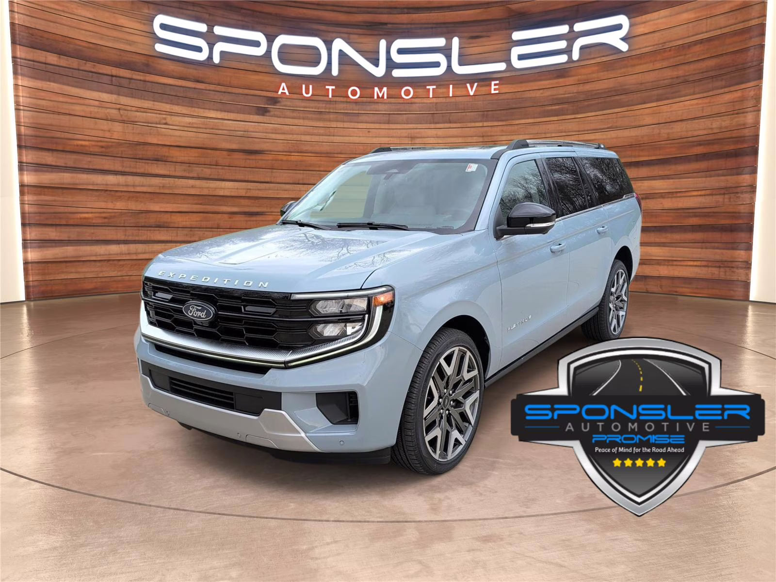2026 Glacier Gray Metallic Tri-Coat Ford Expedition Max Platinum 4X4 SUV