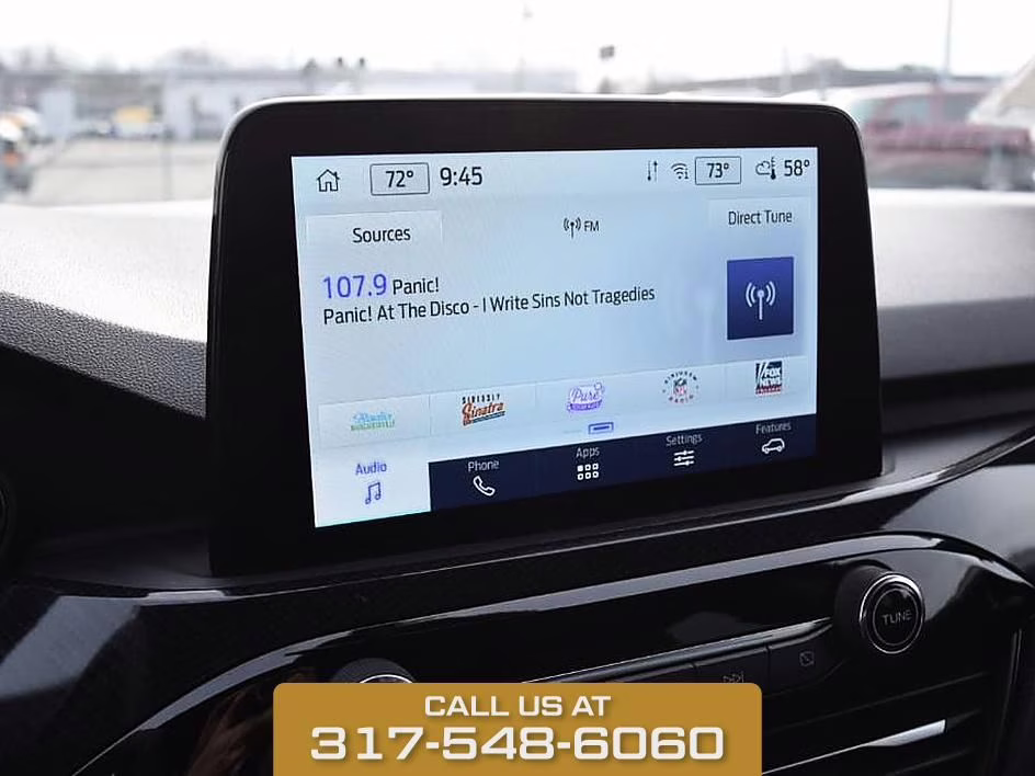 2025 Black Metallic Ford Escape ST-Line Select AWD SUV