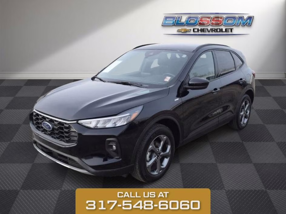 2025 Black Metallic Ford Escape ST-Line Select AWD SUV