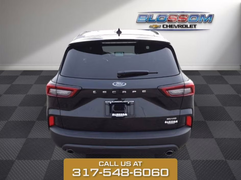 2025 Black Metallic Ford Escape ST-Line Select AWD SUV